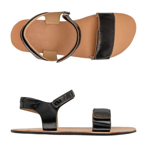 4.BARE 4.FUN Midnight Black Barefoot Szandál