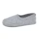 OmaKing Natural Felt Grey Unisex Barefoot Papucs